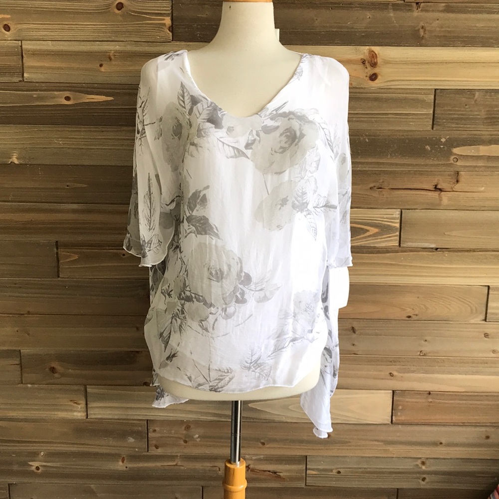 Temp Paris Blouse NWT white